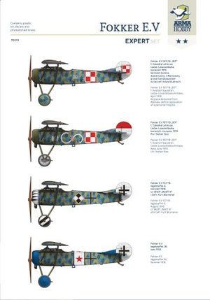 Arma Hobby 70012 Fokker EV Expert Set 1/72 – image 3