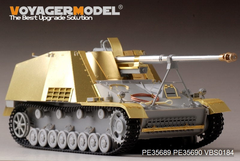 Voyager modèle PE35689 seconde guerre mondiale allemand Sd.Kfz.164 Nashorn pour DRAGON 6387/6165/6166/6314 1/35 – image 3