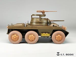 ET Model P35-150 USArmy M8/M20 Light Armored Car Sagged Wheels For TAMIYA Kit 1/35 – image 9