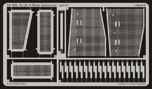 Eduard 35595 Schurzen mesh Pz. IV Ausf. J 1/35 Tamiya – image 4