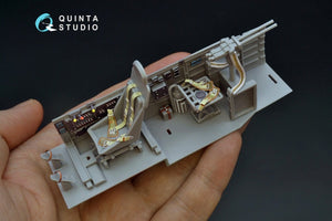 Quinta Studio QD32087 Ju87 D/G 3D-Printed &amp;amp; colored Interior on decal paper (Trumpeter) 1/32 – imagen 2