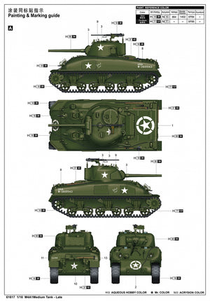 I Love Kit 61617 M4A1 Medium Tank - Late 1/16 – Bild 4