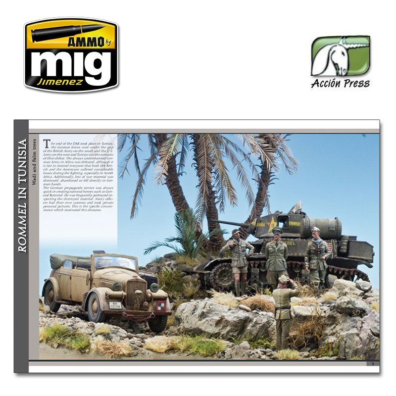 AMMO of Mig EURO0008 Jimenez LANDSCAPES OF WAR: THE GREATEST GUIDE - DIORAMAS VOL. 2 (English) – Bild 3