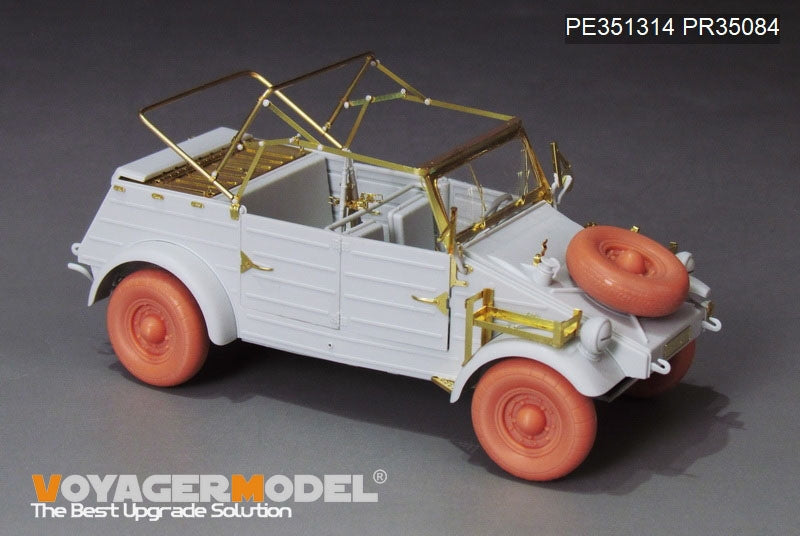 Voyager Model PE351314 WWII German Kubelwagen Type 82 Africa Troop Version Upgrade Set For MENG VS-015 1/35 – image 8