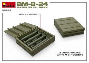 MiniArt 35259 Soviet Rocket Launcher BM-8-24 1/35 – image 19