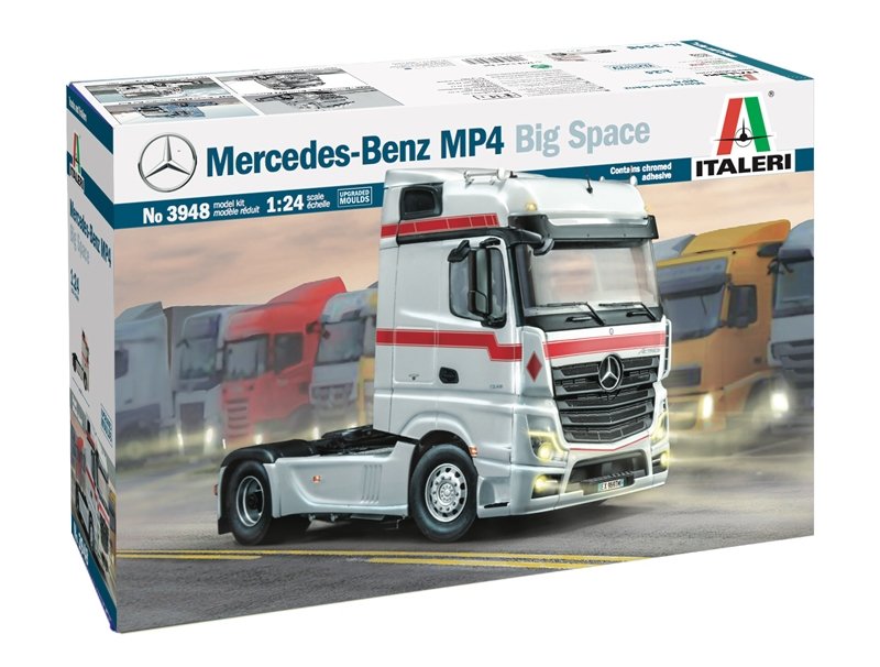 Italeri 3948 MERCEDES-BENZ MP4 BIG SPACE 1/24 – obrázek 2