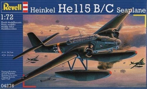 Revell 04276 Heinkel He-115 B/C Seaplane 1/72