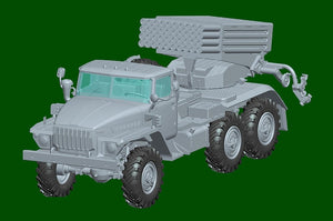Hobby Boss 82932 Russian BM-21 &amp;quot;Hail&amp;quot; self-propelled rocket launcher late model 1/72 – image 5