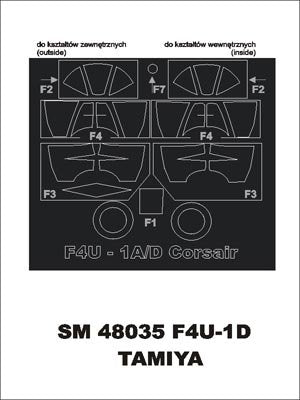 Montex SM48035 F4U-1D TAMIYA