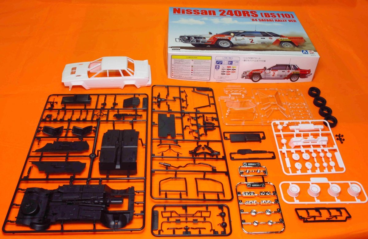 Beemax 24014 Nissan 240RS (BS110) &amp;#39;84 SAFARI RALLY VERSION 1/24 – image 3