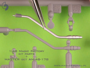 Master AM-48-178 A-4 Skyhawk - CURVED Refueling Probe Boom (used on A-4M/N, OA-4M &amp;amp; late A-4E/F &amp;amp; TA-4F/J versions) 1/48 – image 4