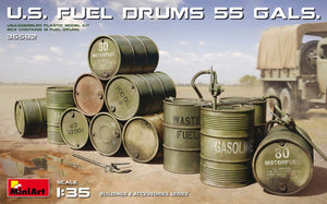 MiniArt 35592 US FUEL DRUMS 55 GALS. 1/35