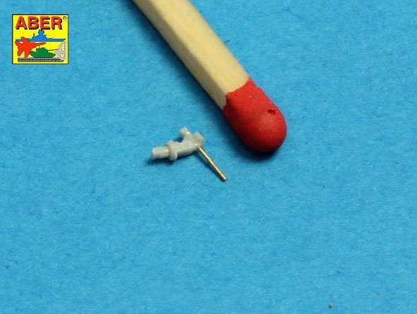 Aber 700 L-36 Set of 20 pcs 37 mm /54 Breda gun barrels for Italian Navy ships 1/700 – image 6