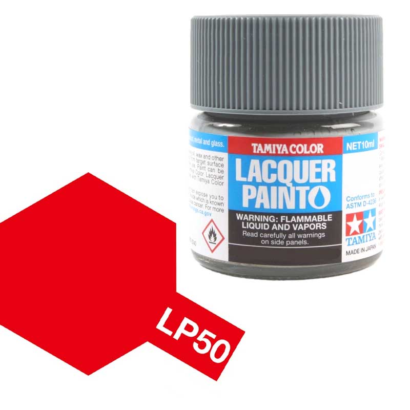 Tamiya 82150 LP-50 Bright Red 10ml