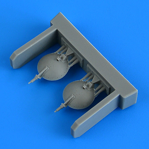 Quickboost QB49058 Su-25 Frogfoot open parachute covers Zvezda 1/48