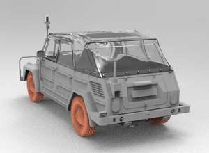 Das Werk DW35045 Kurierwagen Typ 181 Bluelight Version 1/35 – Bild 3