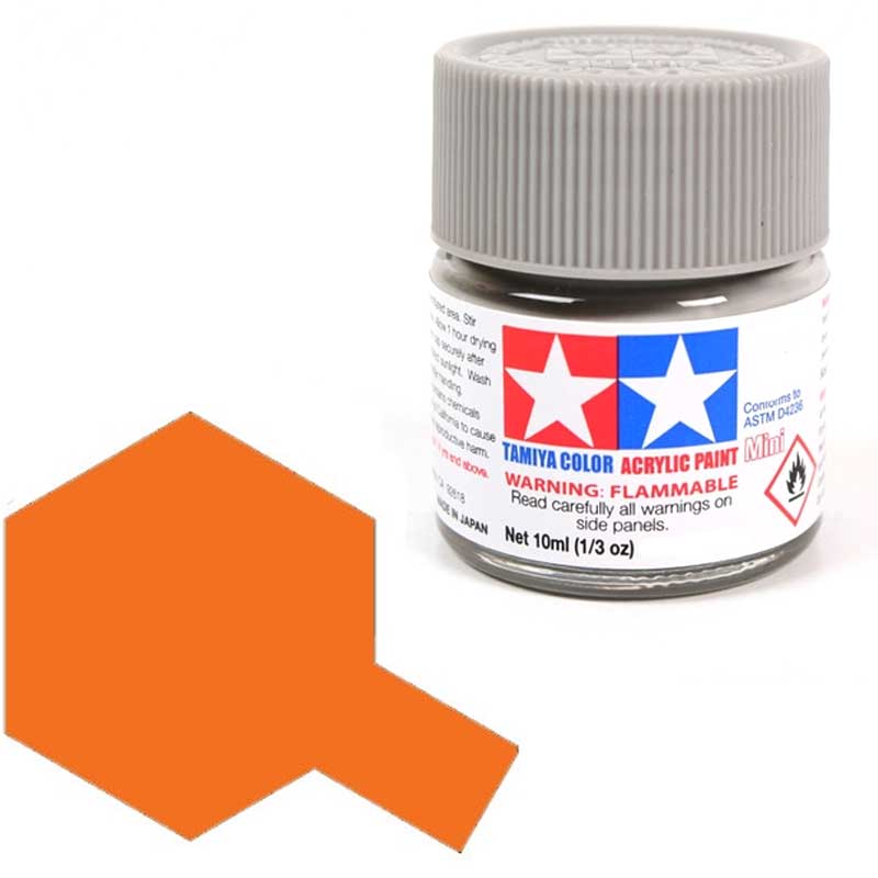 Tamiya X6 Orange (81506) Acrylic paint 10ml