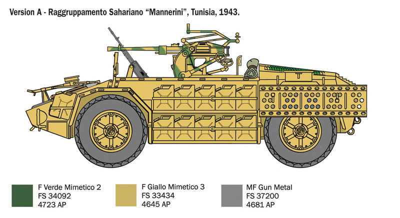 Italeri 6530 AS.42 SAHARIANA 1/35 – image 6