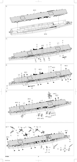 Vee Hobby E57024 USS Independence CVL-22 / 1944 - Deluxe Edition 1/700 – obrázek 6