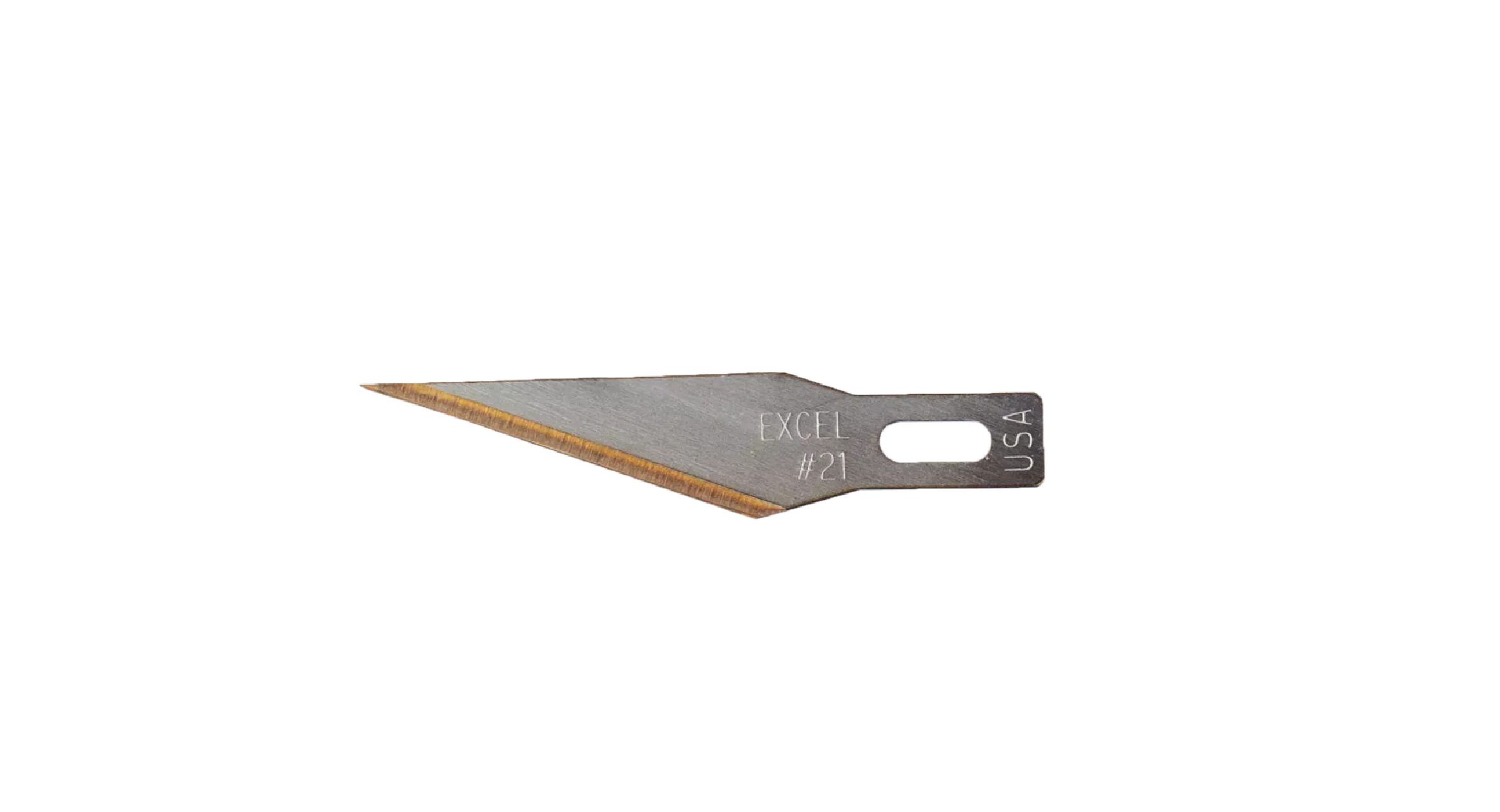Excel Hobby Tools 20421 No.21 Titanium Nitride Coated Blade (5 pcs)
