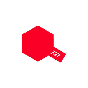 Tamiya X27 Clear Red (81527) Acrylic paint 10ml – image 3