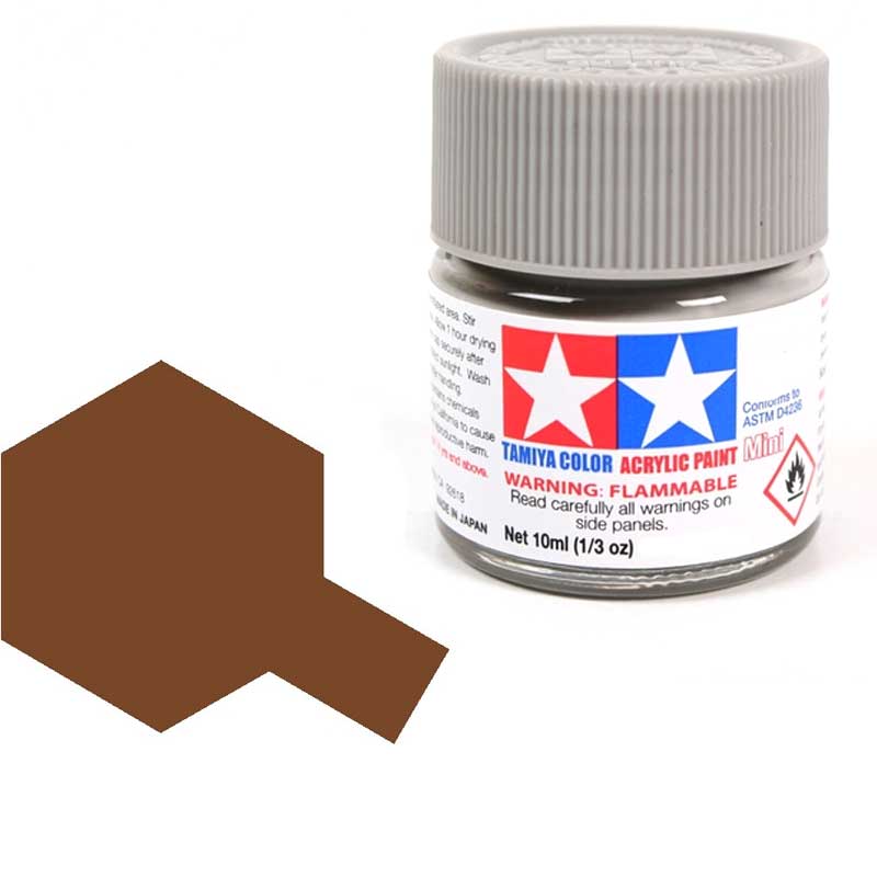 Tamiya XF79 Linoleum Deck Brown (81779) Acrylic paint 10ml